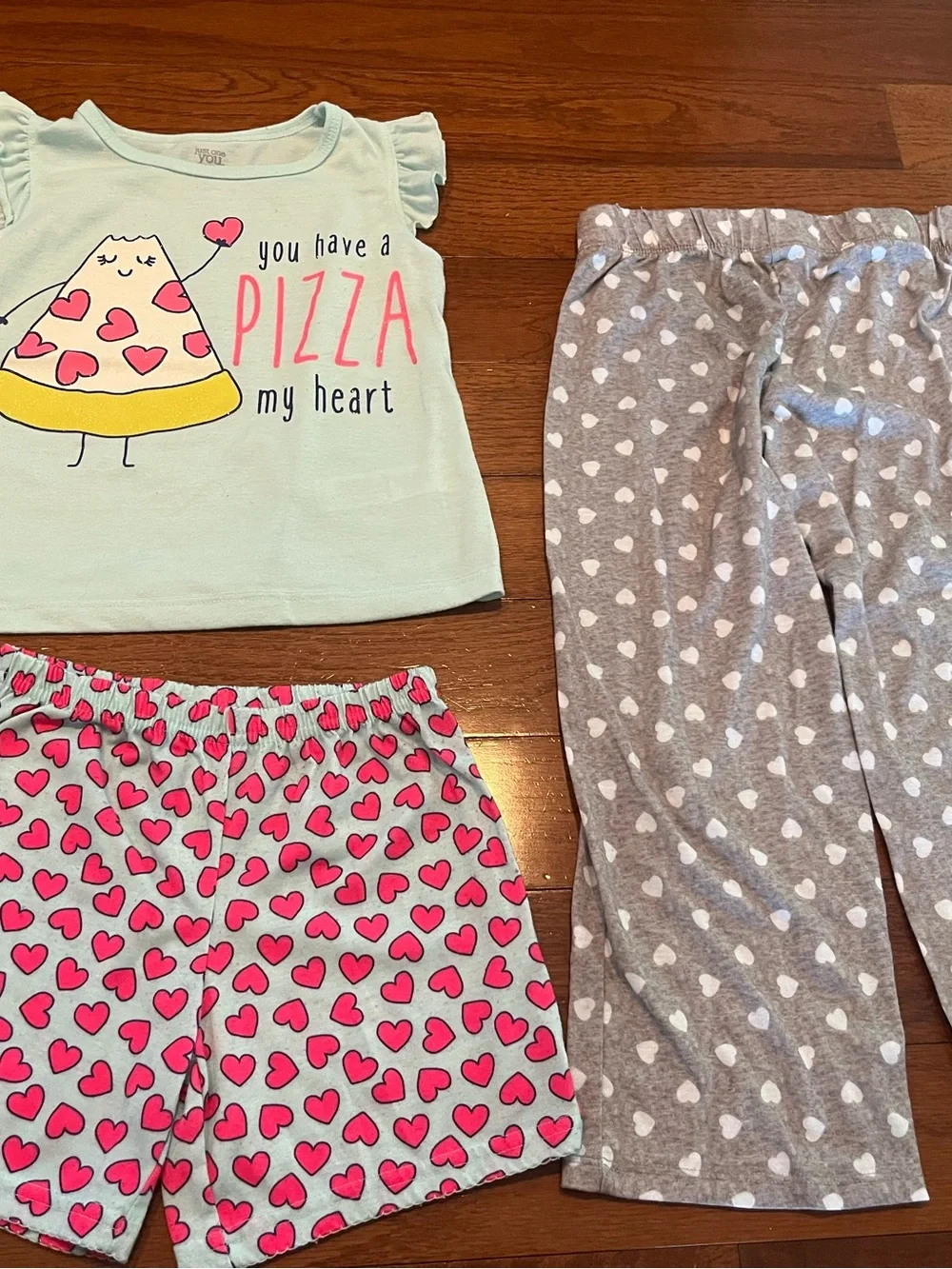 5T Girls Summer/Fall Pajamas Sets